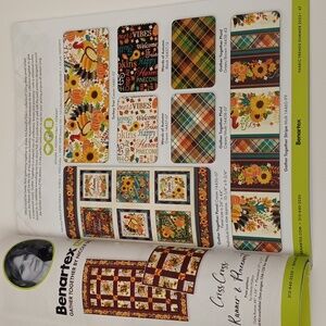 3/$15 Paper Crafting Benartex Fabric Trends Summer 2023 Catalog